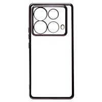 Чехол для Infinix Note 40 (X6853) силиконовый ультратонкий Pilot <черный> ― Оптовый PromiseMobile