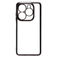 Чехол для Infinix Smart 8 (X6525), 8 Pro (X6525B), Tecno Spark 20 (KJ5), 20C (BG7n) силиконовый ультратонкий Pilot <черный> ― Оптовый PromiseMobile