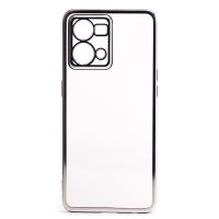 Чехол для Oppo Reno 7 (CPH2363) силиконовый ультратонкий Pilot <серебристый> ― Оптовый PromiseMobile