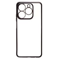 Чехол для Realme C61 (RMX3930) силиконовый ультратонкий Pilot <черный> ― Оптовый PromiseMobile