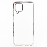 Чехол для Samsung SM-A225F (Galaxy A22) силиконовый ультратонкий Pilot <серебристый> ― Оптовый PromiseMobile