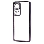 Чехол для Xiaomi 12T Pro (22081212UG) силиконовый ультратонкий Pilot <черный>