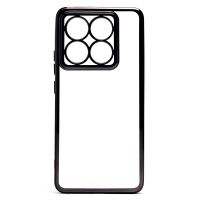Чехол для Xiaomi 14T Pro (2407FPN8EG) силиконовый ультратонкий Pilot <черный> ― Оптовый PromiseMobile
