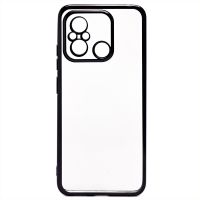 Чехол для Xiaomi Poco C55 (22127PC95I), Redmi 12C (22120RN86G) силиконовый ультратонкий Pilot <черный> ― Оптовый PromiseMobile