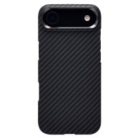 Чехол для Apple iPhone Air пластиковый MagSafe POSH KEVLAR <черный> ― Оптовый PromiseMobile