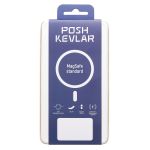 Чехол для Apple iPhone 16 пластиковый MagSafe POSH KEVLAR <синий>