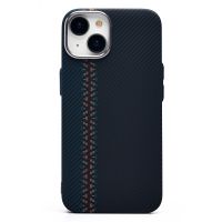 Чехол для Apple iPhone 14 пластиковый Luxo Carbon (рис. 121) ― Оптовый PromiseMobile