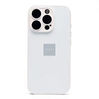 Чехол для Apple iPhone 16 Pro силиконовый MagSafe Glass <белый> (премиум) ― Оптовый PromiseMobile