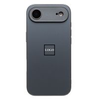 Чехол для Apple iPhone Air силиконовый MagSafe Glass <черный> (премиум) ― Оптовый PromiseMobile