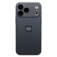 Чехол для Apple iPhone 17 Pro Max силиконовый MagSafe Glass <черный> (премиум) ― Оптовый PromiseMobile