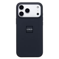 Чехол для Apple iPhone 17 Pro Max силиконовый MagSafe (анимация работает) <черный> (премиум) ― Оптовый PromiseMobile