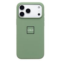 Чехол для Apple iPhone 17 Pro Max силиконовый MagSafe (анимация работает) <зеленый> (премиум) ― Оптовый PromiseMobile