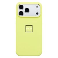 Чехол для Apple iPhone 17 Pro Max силиконовый MagSafe (анимация работает) <желтый> (премиум) ― Оптовый PromiseMobile