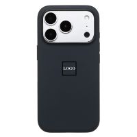 Чехол для Apple iPhone 17 Pro силиконовый MagSafe (анимация работает) <черный> (премиум) ― Оптовый PromiseMobile