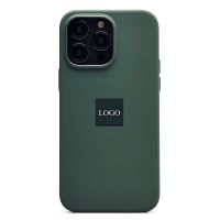 Чехол для Apple iPhone 14 Pro Max силиконовый MagSafe (анимация работает) <оливковый> (премиум) ― Оптовый PromiseMobile