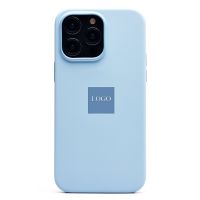 Чехол для Apple iPhone 14 Pro Max силиконовый MagSafe (анимация работает) <голубой> (премиум) ― Оптовый PromiseMobile