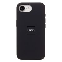 Чехол для Apple iPhone 16e силиконовый MagSafe (анимация работает) <черный> (премиум) ― Оптовый PromiseMobile