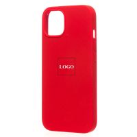 Чехол для Apple iPhone 14 силиконовый Soft Touch <красный> (премиум) ― Оптовый PromiseMobile