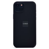 Чехол для Apple iPhone 15 Plus силиконовый Soft Touch <черный> (премиум) ― Оптовый PromiseMobile