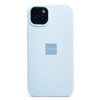 Чехол для Apple iPhone 15 Plus силиконовый Soft Touch <пастельно-синий> (премиум) ― Оптовый PromiseMobile