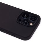 Чехол для Apple iPhone 15 Pro силиконовый Soft Touch <черный> (премиум)