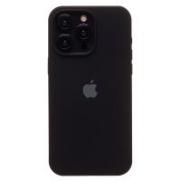 Чехол для Apple iPhone 15 Pro Max силиконовый Soft Touch <черный> (премиум) ― Оптовый PromiseMobile