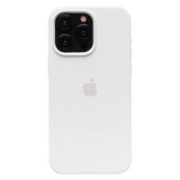 Чехол для Apple iPhone 15 Pro Max силиконовый Soft Touch <белый> (премиум) ― Оптовый PromiseMobile
