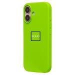 Чехол для Apple iPhone 16 силиконовый Soft Touch <зеленый> (премиум)