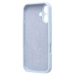 Чехол для Apple iPhone 16 силиконовый Soft Touch <голубой> (премиум)