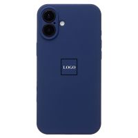 Чехол для Apple iPhone 16 Plus силиконовый Soft Touch <темно-синий> (премиум) ― Оптовый PromiseMobile
