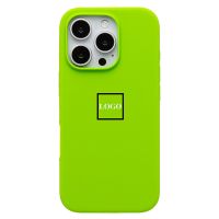 Чехол для Apple iPhone 16 Pro силиконовый Soft Touch <зеленый> (премиум) ― Оптовый PromiseMobile