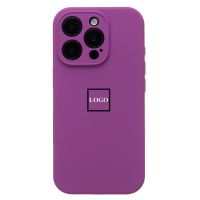 Чехол для Apple iPhone 16 Pro силиконовый Soft Touch <фиолетовый> (премиум) ― Оптовый PromiseMobile