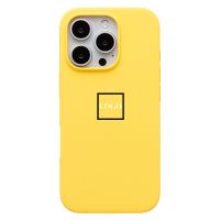 Чехол для Apple iPhone 16 Pro силиконовый Soft Touch <желтый> (премиум) ― Оптовый PromiseMobile