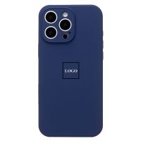 Чехол для Apple iPhone 16 Pro Max силиконовый Soft Touch <темно-синий> (премиум) ― Оптовый PromiseMobile