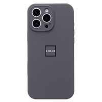 Чехол для Apple iPhone 16 Pro Max силиконовый Soft Touch <темно-серый> (премиум) ― Оптовый PromiseMobile