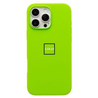 Чехол для Apple iPhone 16 Pro Max силиконовый Soft Touch <зеленый> (премиум) ― Оптовый PromiseMobile