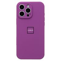 Чехол для Apple iPhone 16 Pro Max силиконовый Soft Touch <фиолетовый> (премиум) ― Оптовый PromiseMobile