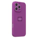 Чехол для Apple iPhone 16 Pro Max силиконовый Soft Touch <фиолетовый> (премиум)