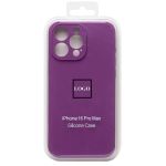 Чехол для Apple iPhone 16 Pro Max силиконовый Soft Touch <фиолетовый> (премиум)