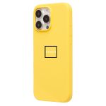 Чехол для Apple iPhone 16 Pro Max силиконовый Soft Touch <желтый> (премиум)