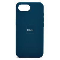 Чехол для Apple iPhone 16e силиконовый Soft Touch <темно-синий> (премиум) ― Оптовый PromiseMobile