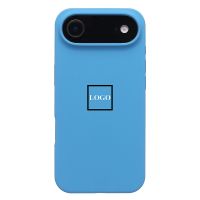 Чехол для Apple iPhone Air силиконовый Soft Touch <голубой> (премиум) ― Оптовый PromiseMobile