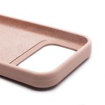 Чехол для Apple iPhone 17 Pro силиконовый Soft Touch <песочный> (премиум)