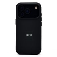Чехол для Apple iPhone 17 Pro силиконовый Soft Touch <черный> (премиум) ― Оптовый PromiseMobile