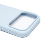 Чехол для Apple iPhone 17 Pro Max, iPhone 18 Pro Max силиконовый Soft Touch <светло-голубой> (премиум)