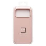 Чехол для Apple iPhone 17 Pro Max, iPhone 18 Pro Max силиконовый Soft Touch <серо-розовый> (премиум)