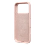 Чехол для Apple iPhone 17 Pro Max, iPhone 18 Pro Max силиконовый Soft Touch <серо-розовый> (премиум)