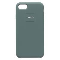 Чехол для Apple iPhone 7, 8, SE 2020, SE 2022 силиконовый Soft Touch <темно-зеленый> (премиум) ― Оптовый PromiseMobile
