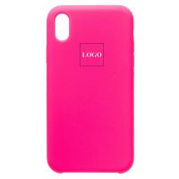 Чехол для Apple iPhone XR силиконовый Soft Touch <темно-розовый> (премиум) ― Оптовый PromiseMobile