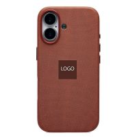 Чехол для Apple iPhone 17 текстиль TechWoven <коричневый> ― Оптовый PromiseMobile